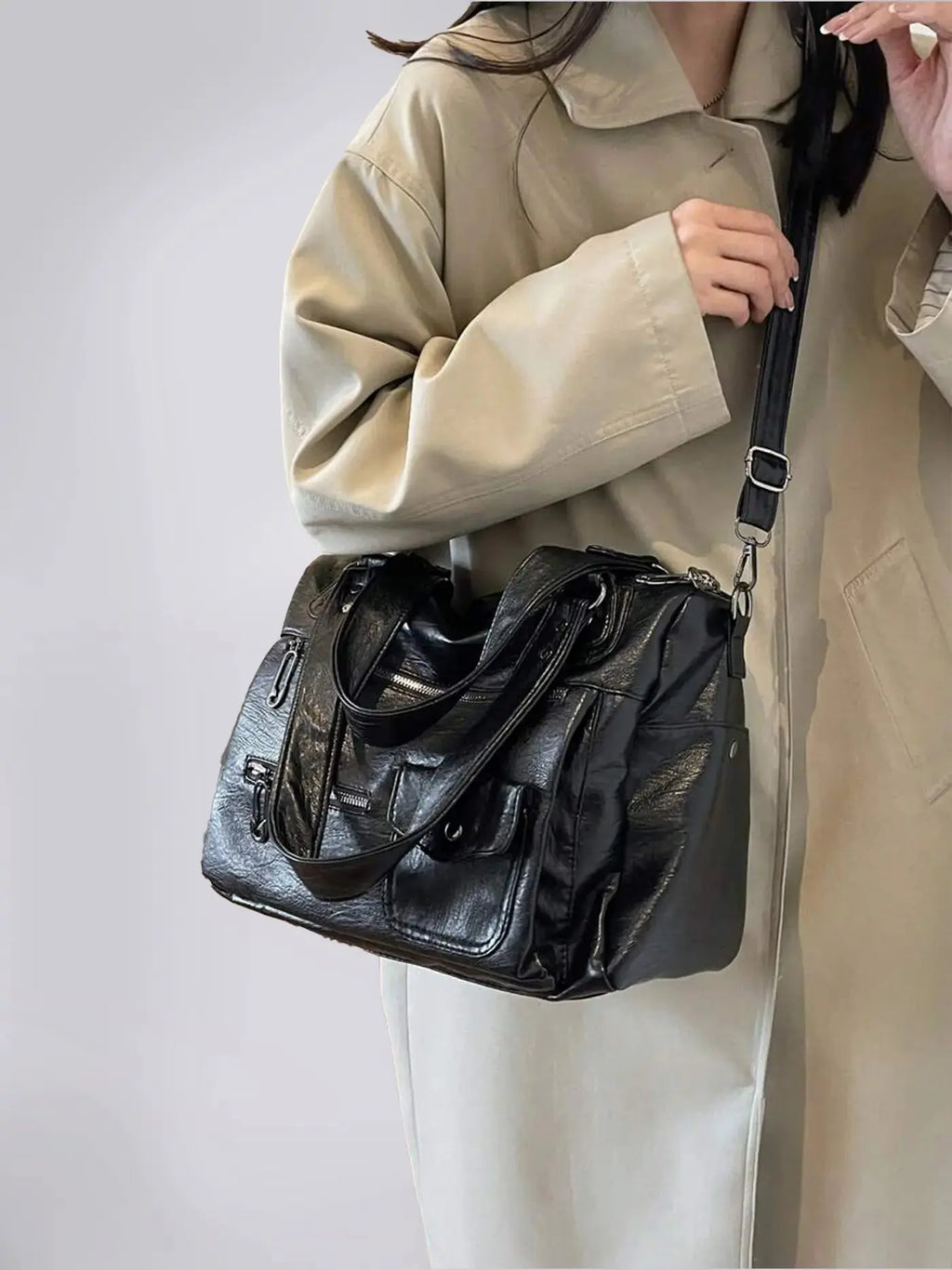 Big Everyday Carry Tote Noirvere