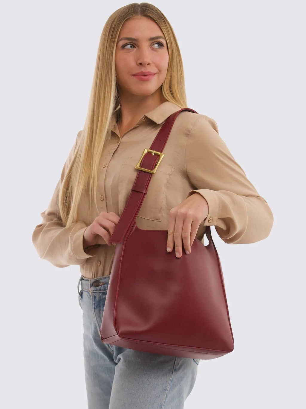 Luna · Bolso Tote Urbano de Cuero Mi tienda