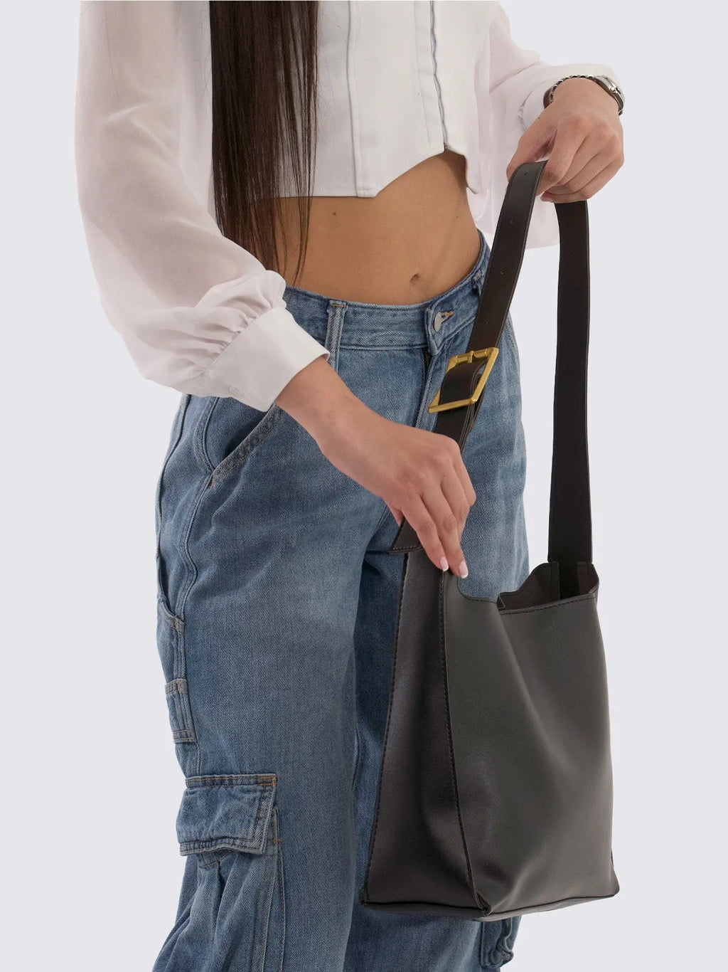 Luna · Bolso Tote Urbano de Cuero Mi tienda
