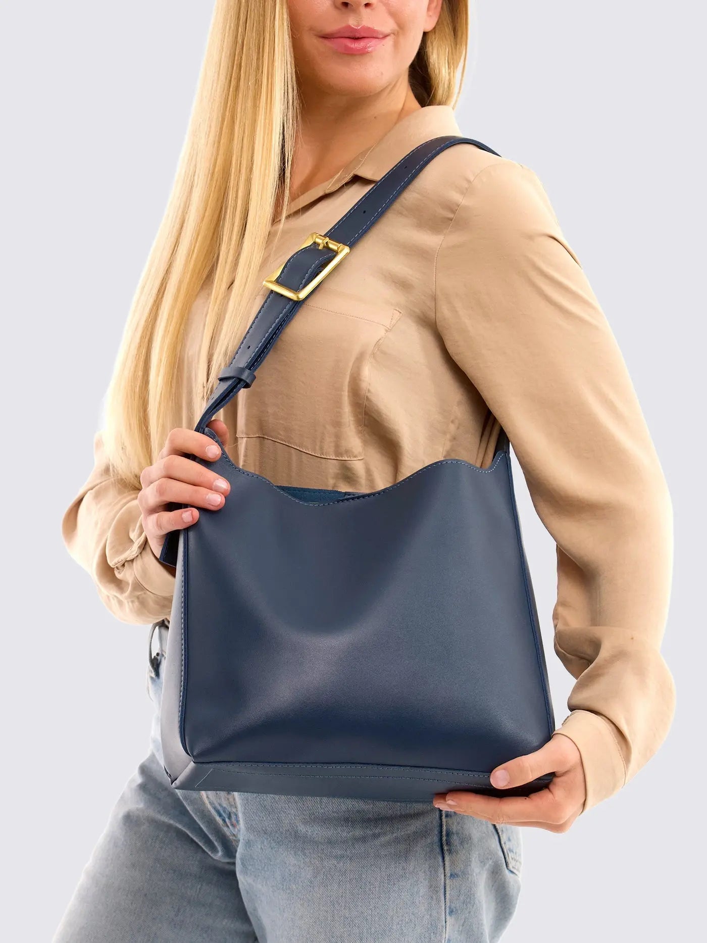 Luna · Bolso Tote Urbano de Cuero Mi tienda