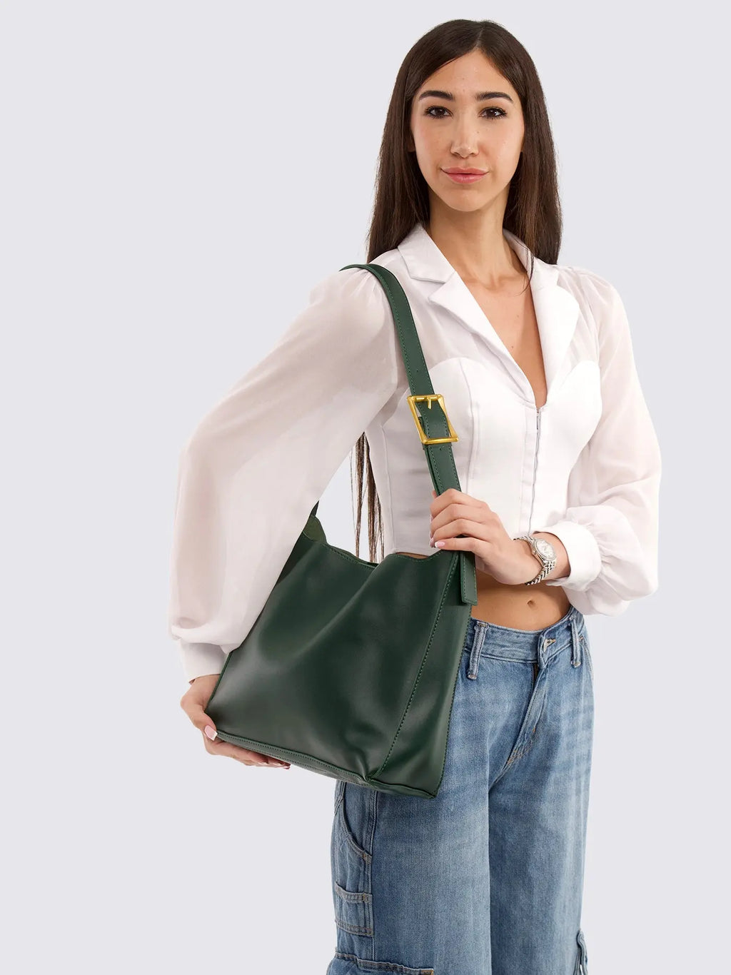Luna · Bolso Tote Urbano de Cuero Mi tienda