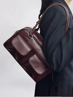 Sleek Daily Leather Carry Noirvere